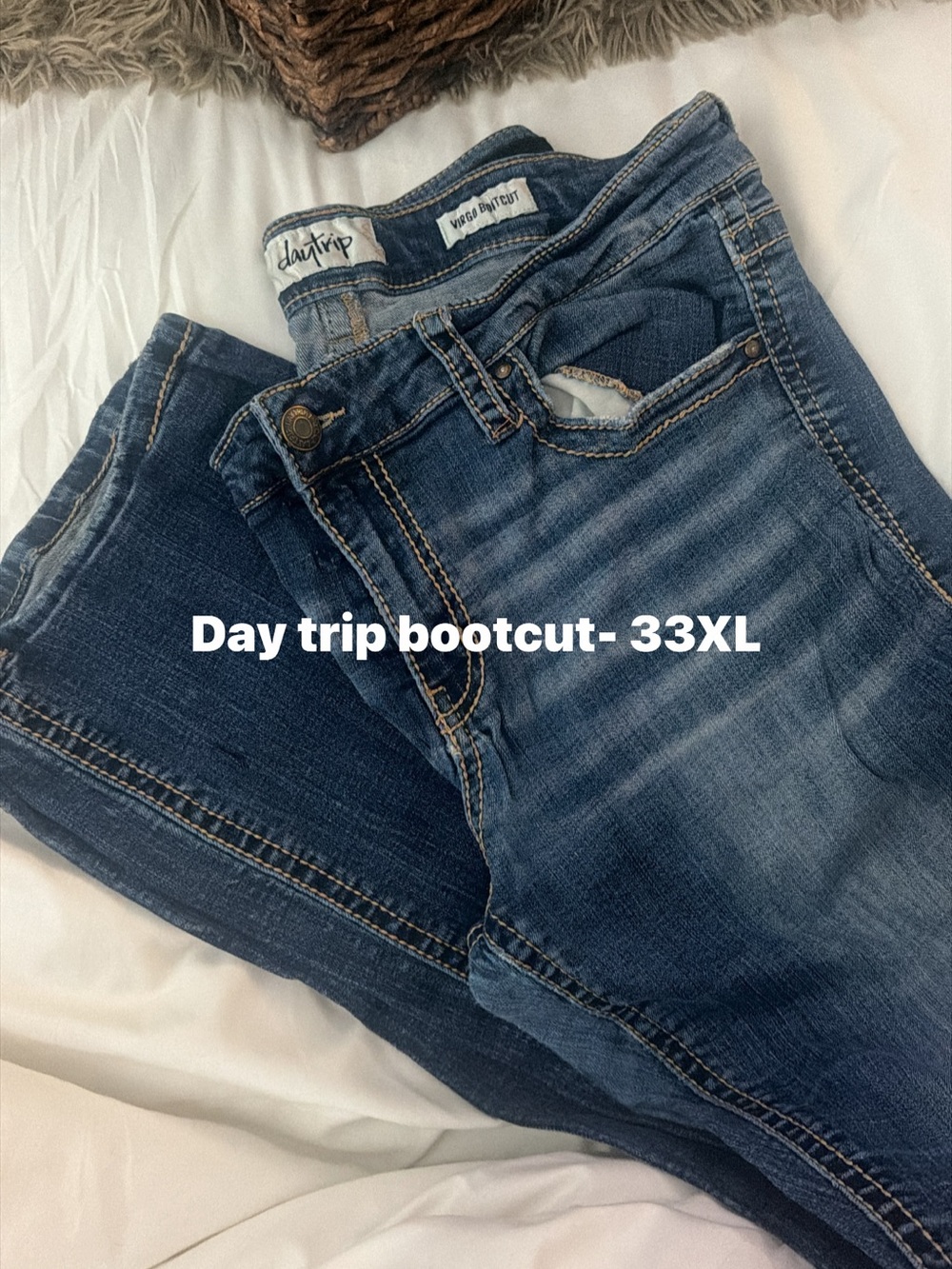 Daytrip Dark Blue Bootcut Jeans